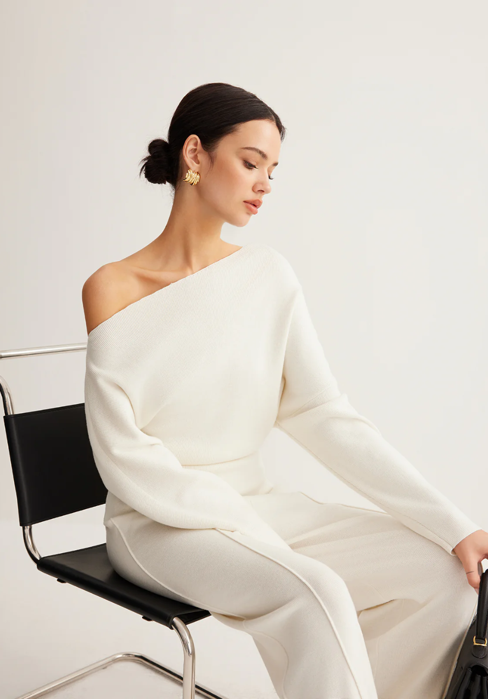 Asymmetrisches Stricktop