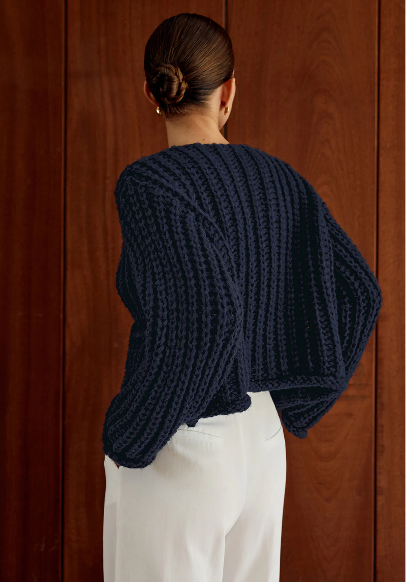 Kurzer Strick-Cardigan