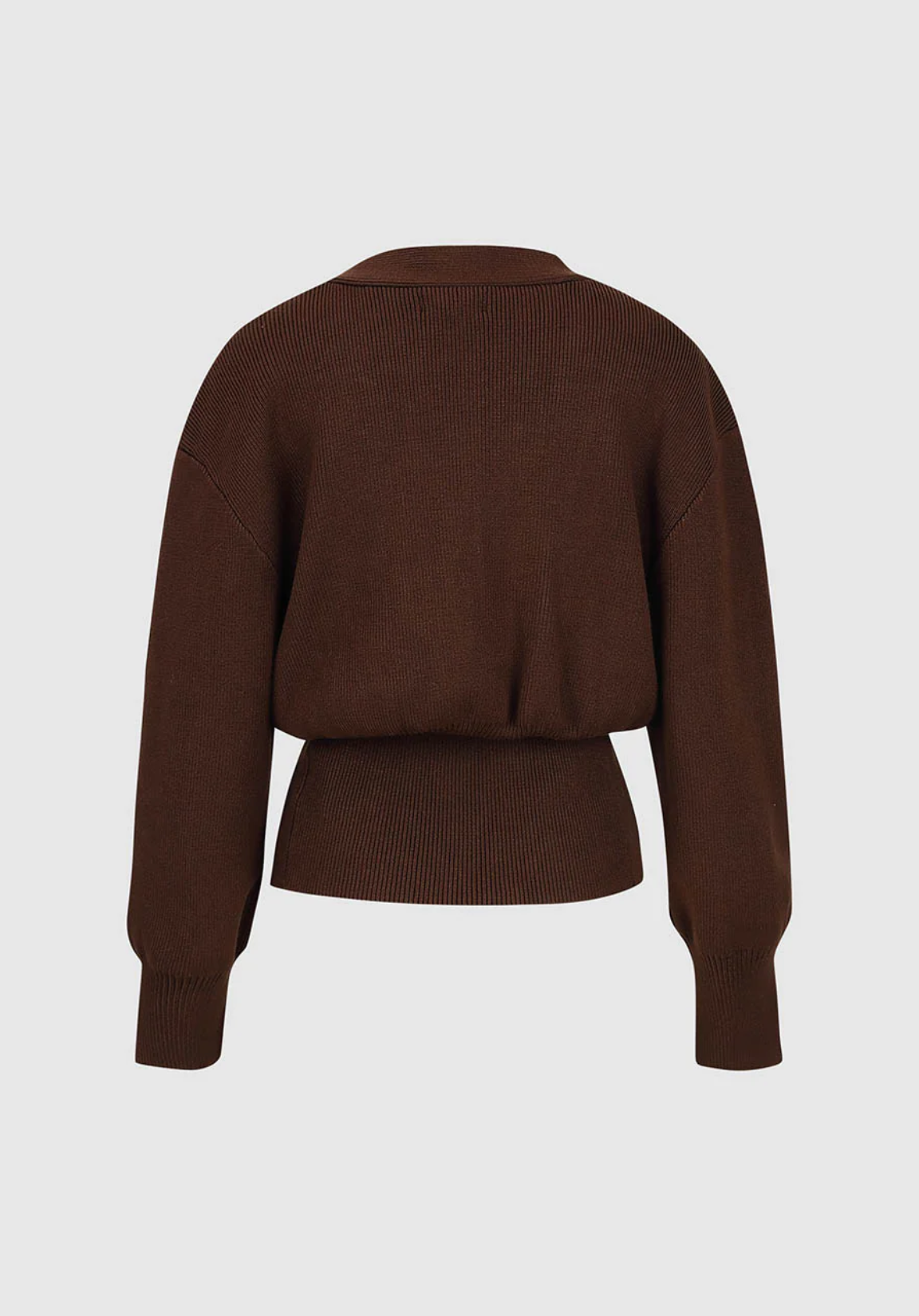 Strickjacke mit V-Ausschnitt