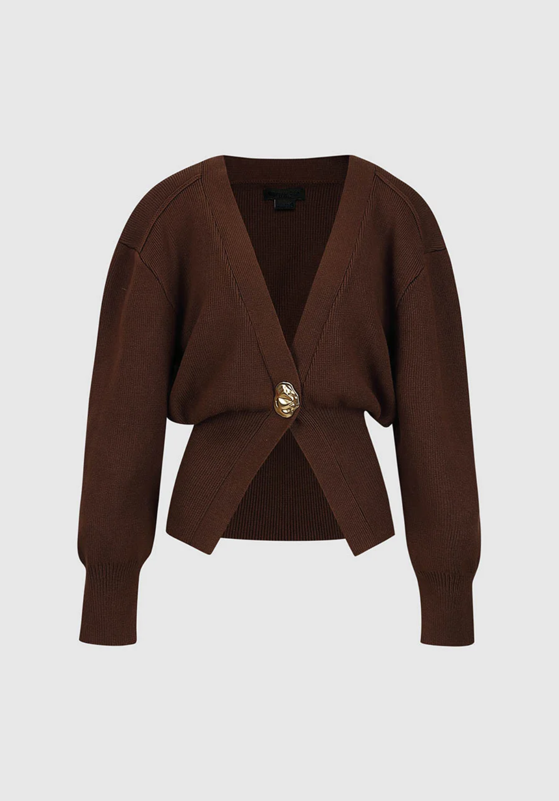 Strickjacke mit V-Ausschnitt